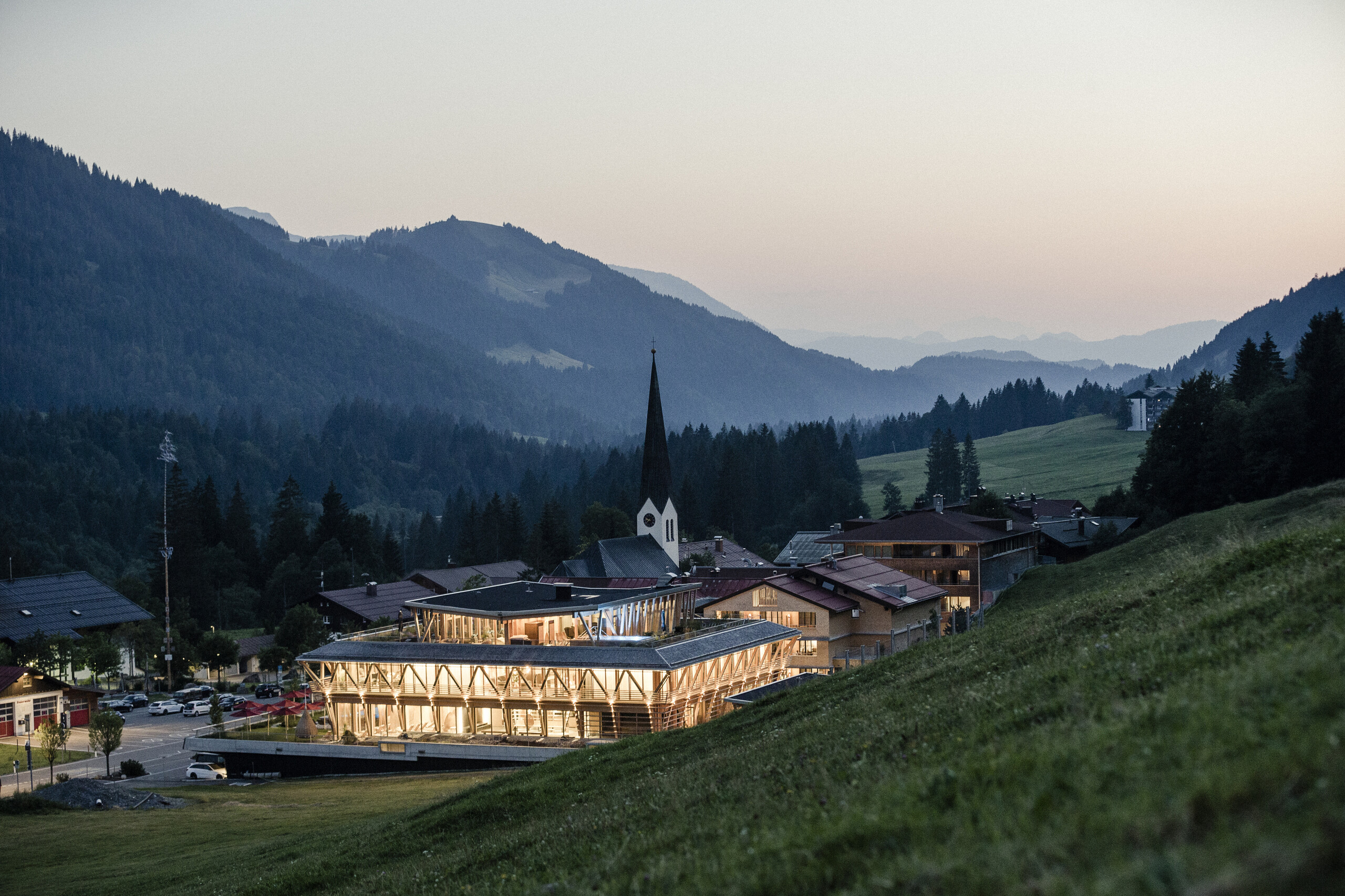 Wellnessurlaub in den Allgäuer Alpen im Bergdorf Balderschwang